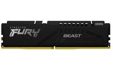 Kit Barrettes mémoire 32Go (2x16Go) DIMM DDR5 Kingston Fury Beast  5200MHz (Noir)