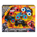 Spiderman Die Cast Monster Jam Pack De 5