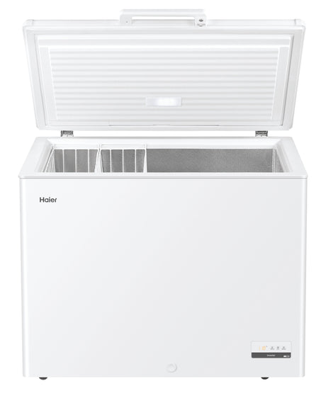 Congélateur coffre - HAIER - Series 5 HCE301E - Classe E - 300 L -  89,5 x 111 x 62 cm - Blanc