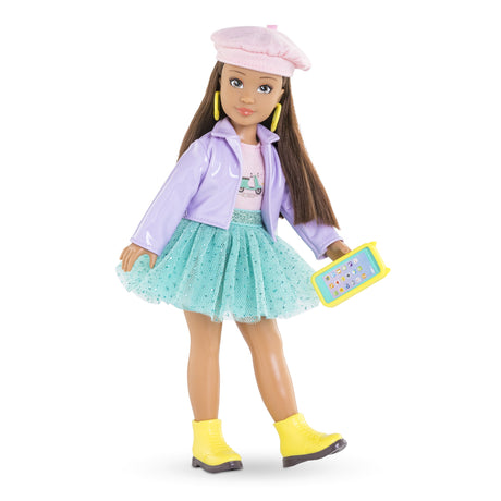 Poupée Mannequin - COROLLE - Luna Fashion Week Paris - 28 cm - 4 accessoires - Senteur vanille - Des 4 ans