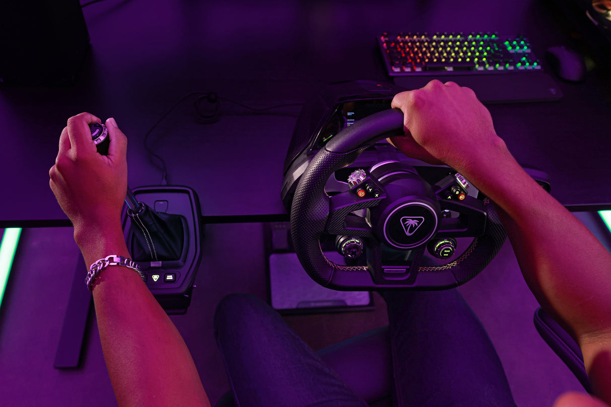Levier de vitesse et frein a main universel - TURTLE BEACH - TBS-0001-05 - VelocityOne™ Multi-Shift - Noir