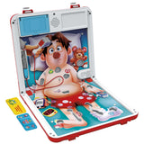 Docteur Maboul, jeu de plateau électronique avec mallette de transport tout-en-un, 2 façons de jouer, 1 joueur et plus, 10 minutes,