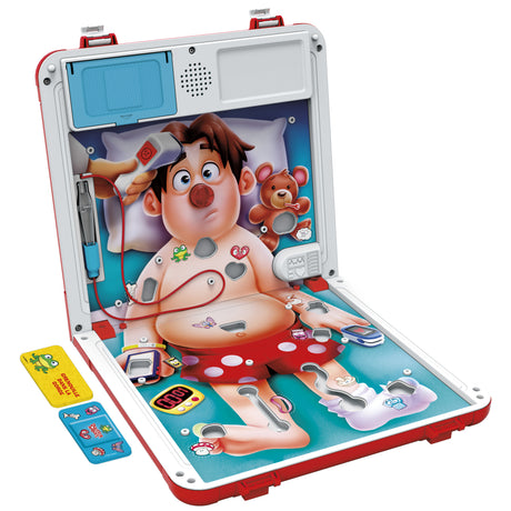 Docteur Maboul, jeu de plateau électronique avec mallette de transport tout-en-un, 2 façons de jouer, 1 joueur et plus, 10 minutes,
