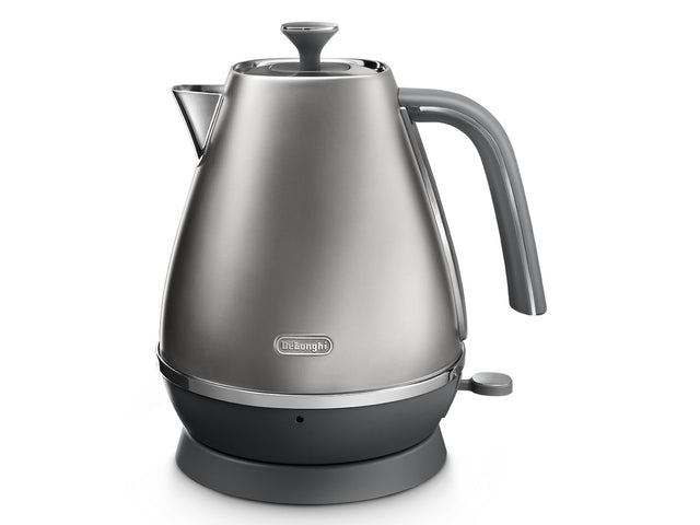 Bouilloire - DELONGHI - KBI2001.S - 2000 W - 1,7 L - Métal mat / Détails chromé