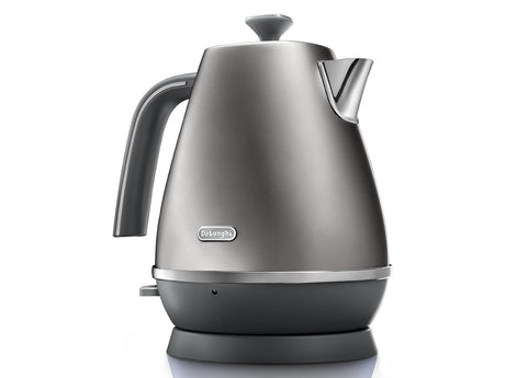 Bouilloire - DELONGHI - KBI2001.S - 2000 W - 1,7 L - Métal mat / Détails chromé