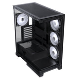 Boitier Moyen Tour ATX iTek Showbui 45 RGB avec panneaux vitrés (Noir)