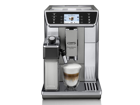 Machine expresso broyeur - De'Longhi - Primadonna elite - ECAM650.55.MS - 14 recettes - Gris