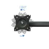 Support triple-écran é fixer Tooq DB1327TN 13"-27" (8kg max) (Noir)