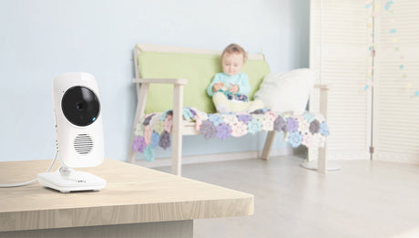 Moniteur vidéo bébé - MOTOROLA - VM483 - 2,8 - 300 m - Ecran - Infrarouge - Blanc