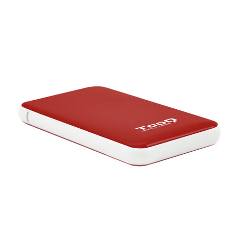 Boitier externe USB 3.1 TooQ TQE-2528 - S-ATA 2,5" (Rouge)
