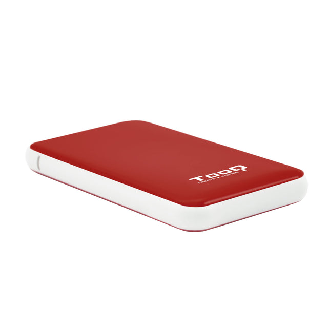 Boitier externe USB 3.1 TooQ TQE-2528 - S-ATA 2,5" (Rouge)