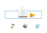 Presse-agrumes - PHILIPS - Daily HR2738/00 - Entierement démontable - Capacité 0,5L - Design Compact - Blanc