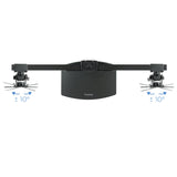 Support double-écran é poser Tooq DB1727TN 17"-27" (6kg max) (Noir)
