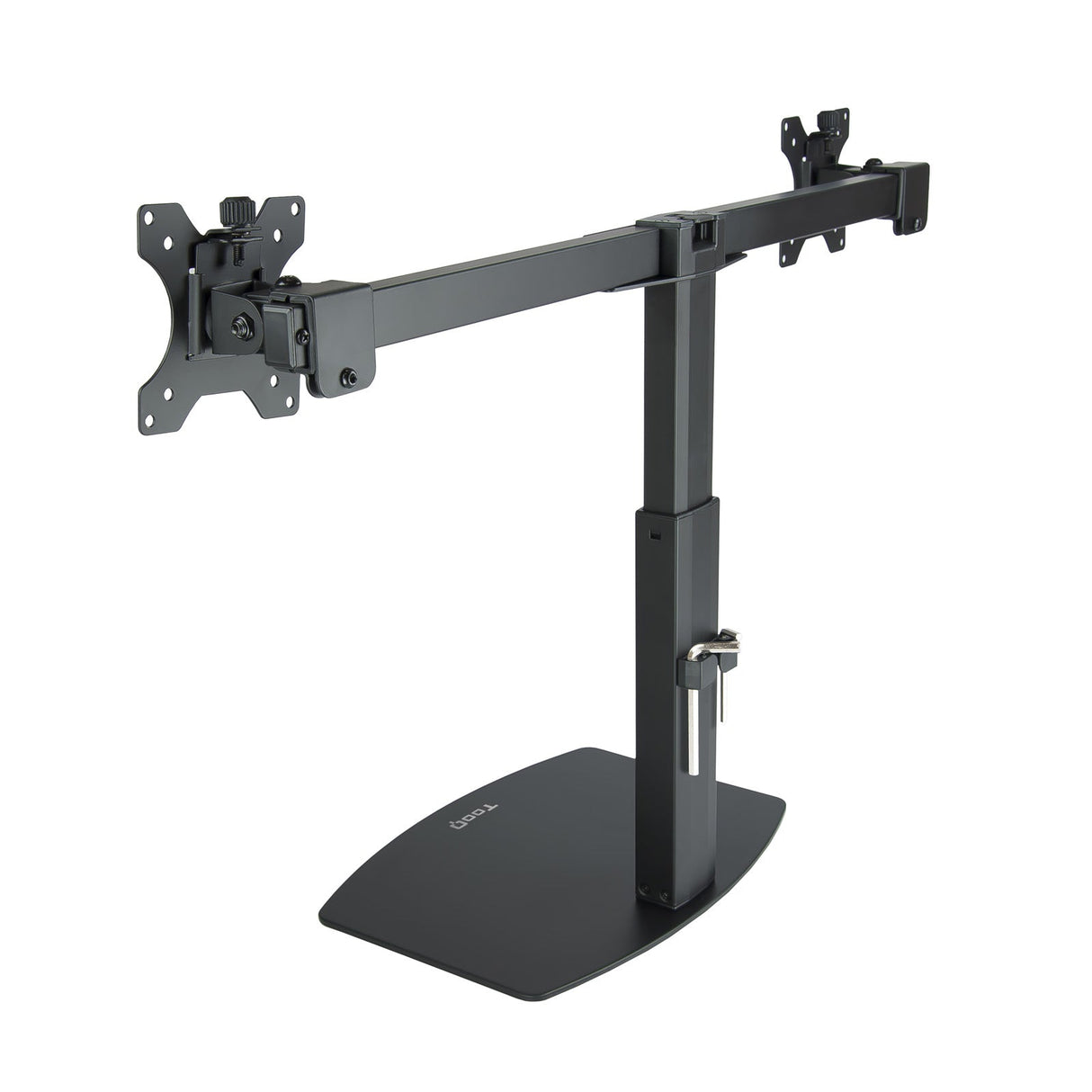 Support double-écran é poser Tooq DB1727TN 17"-27" (6kg max) (Noir)