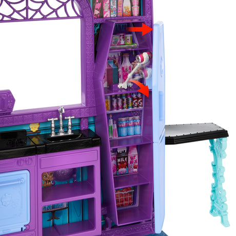 Monster High - Hôtel Bouh-tique - Maison de poupée et accessoires - Monster High - JBF16
