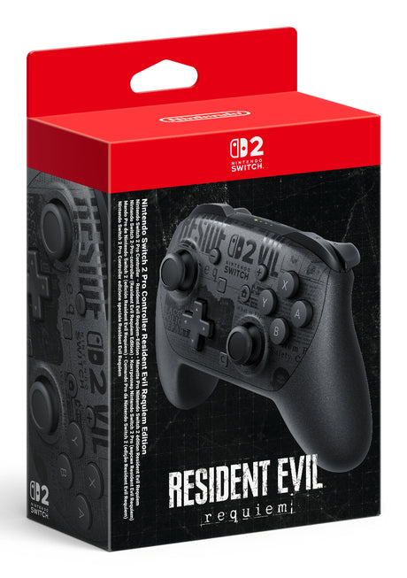 Manette Switch Pro 2 pour Nintendo Switch 2 • Édition Resident Evil Requiem