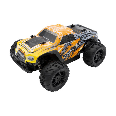 Voiture télécommandée 4X4 MONSTER WARRIOR - SILVERLIT - 4SPEED - Noir et jaune