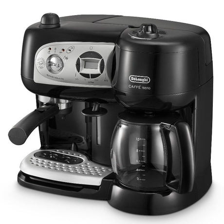 DELONGHI BCO 264.1 - Combiné expresso cafetiere - Noir - Café moulu ou dosettes ESE - Pompe 15 bars - 1750W