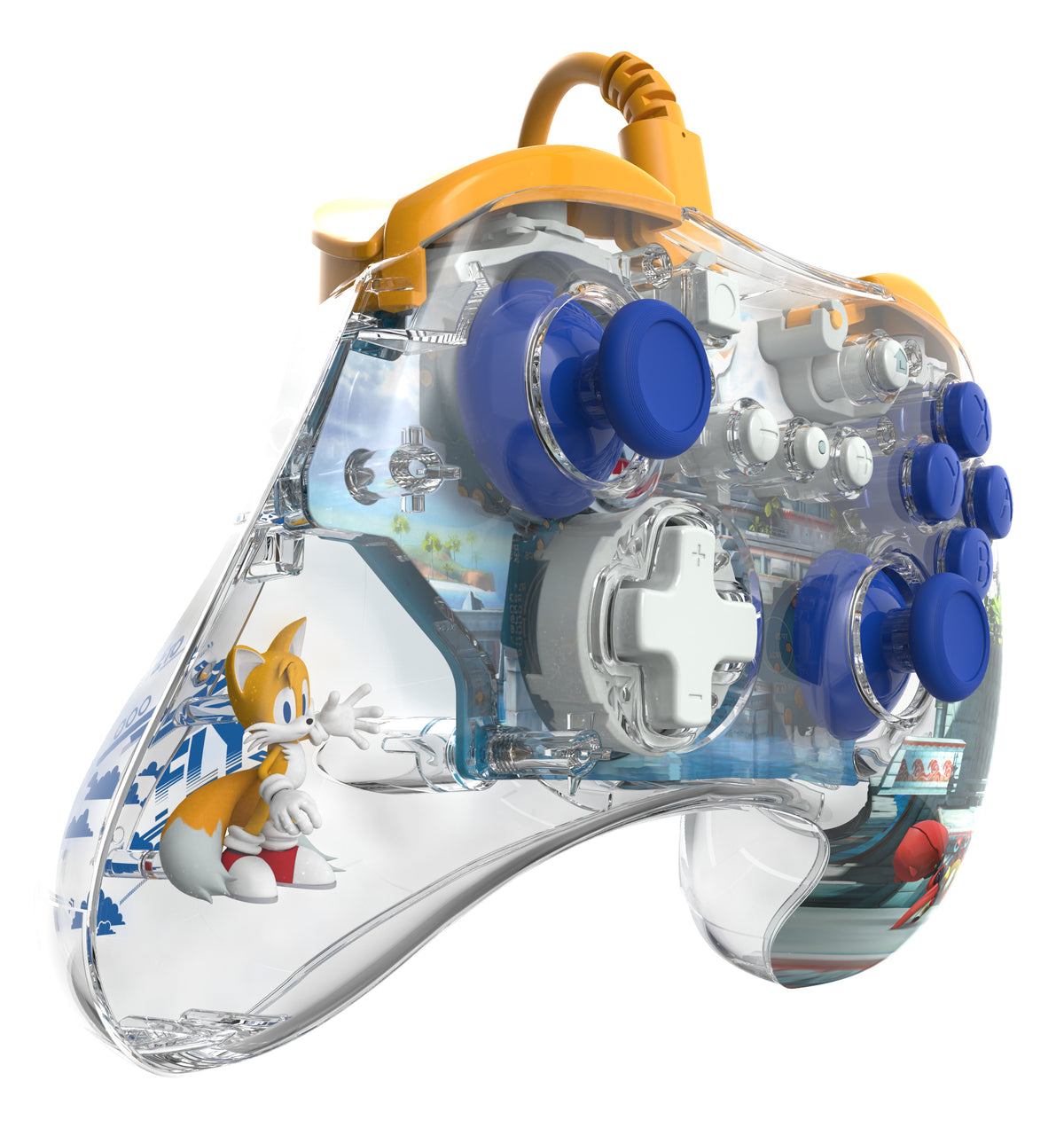 Manette filaire pour Nintendo Switch™ - PDP - Realmz Tails - Éclairage LED