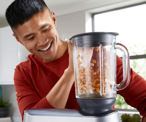 Accessoire blender verre 1,6L pour robot pâtissier KENWOOD KAH359GL - 4 lames