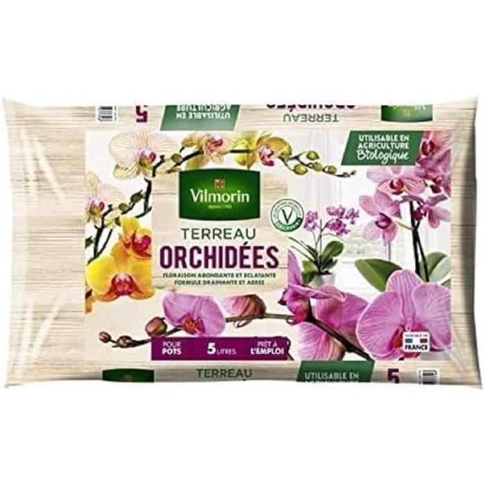 VILMORIN Terreau orchidÈes 5 L