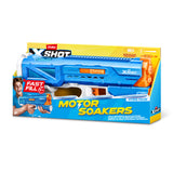 Pistolet a eau motorisé - ZURU - X-SHOT Hydra Pulse - Remplissage rapide - Batterie rechargeable - Portée 9 m - Réservoir 650 ml
