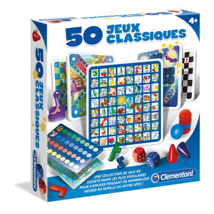 Clementoni - 50 jeux classiques