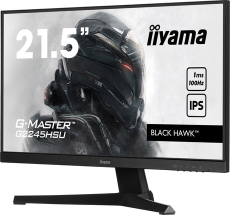 Ecran 22" Iiyama G-Master Black Hawk G2245HSU-B2 Full HD 100Hz (Noir)