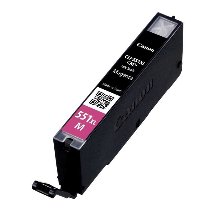 CANON Cartouche d'encre CLI-551M XL grande capacitÈ Magenta (CLI551XL)