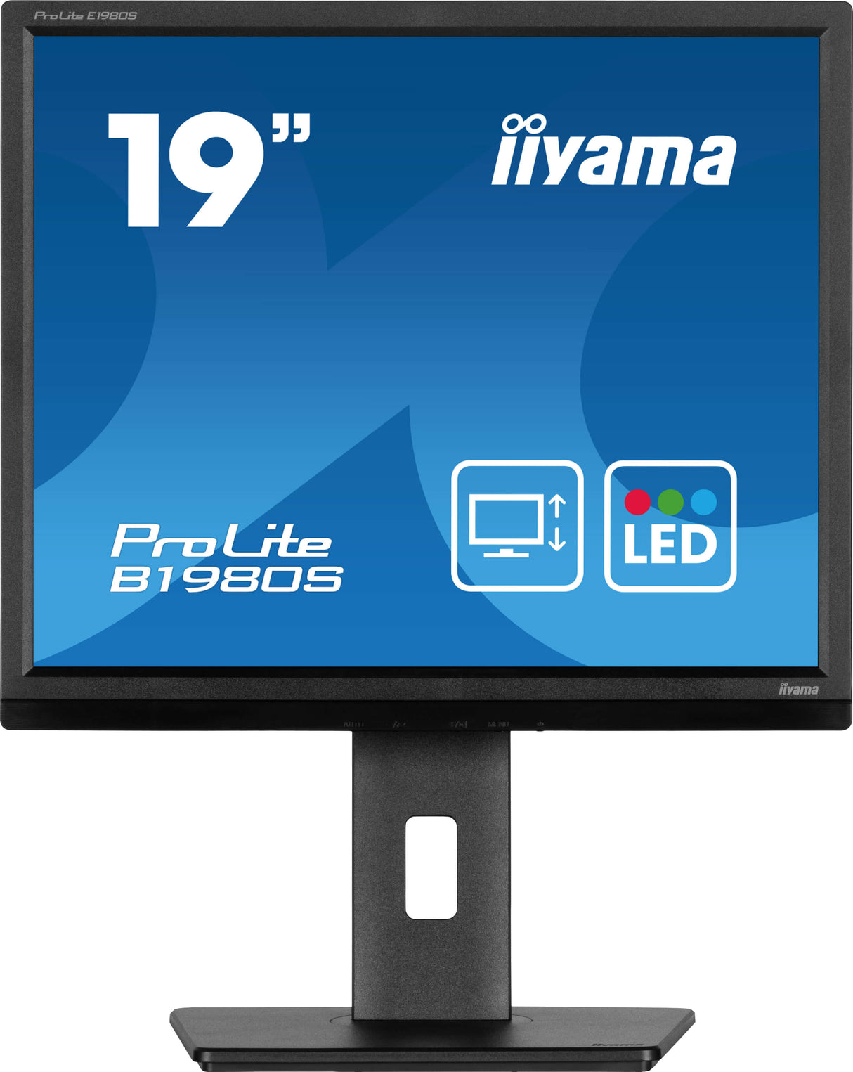 Ecran IIYAMA 19'' LED Noir dalle TN 3ms 5:4 1280x1024 250cd/m HDMI Displayport