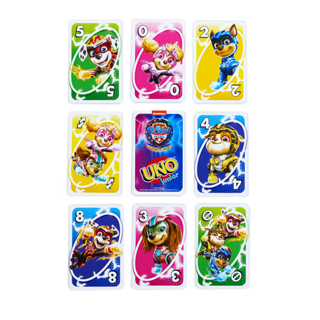 Mattel Games - Uno Junior-Pat' Patrouille : La Super Patrouille-Jeu de cartes HPY62
