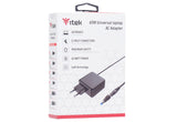 Chargeur universel Itek Slim pour ordinateur portable 65W (8 embouts)