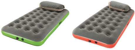 BESTWAY Matelas gonflable camping Pavillo - 1 place Roll & Relax - 188 x 99 x 22 cm - Avec sac de gonflage