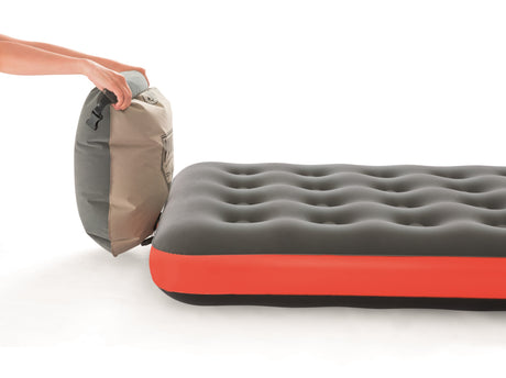 BESTWAY Matelas gonflable camping Pavillo - 1 place Roll & Relax - 188 x 99 x 22 cm - Avec sac de gonflage