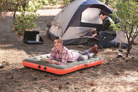 BESTWAY Matelas gonflable camping Pavillo - 1 place Roll & Relax - 188 x 99 x 22 cm - Avec sac de gonflage