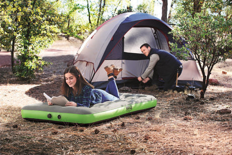BESTWAY Matelas gonflable camping Pavillo - 1 place Roll & Relax - 188 x 99 x 22 cm - Avec sac de gonflage
