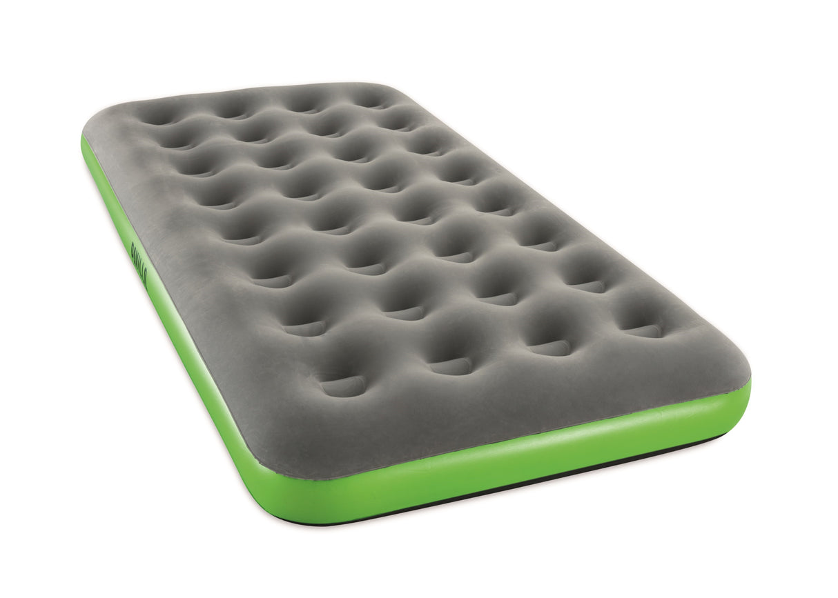 BESTWAY Matelas gonflable camping Pavillo - 1 place Roll & Relax - 188 x 99 x 22 cm - Avec sac de gonflage