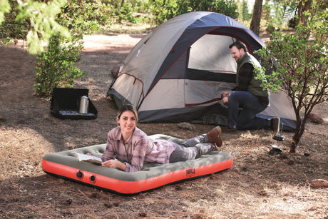 BESTWAY Matelas gonflable camping Pavillo - 1 place Roll & Relax - 188 x 99 x 22 cm - Avec sac de gonflage