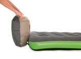 BESTWAY Matelas gonflable camping Pavillo - 1 place Roll & Relax - 188 x 99 x 22 cm - Avec sac de gonflage