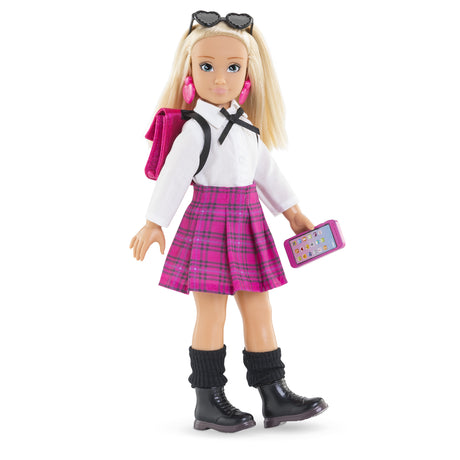 Accessoires poupée - COROLLE - Dressing College Anglais - 8 accessoires - des 4 ans