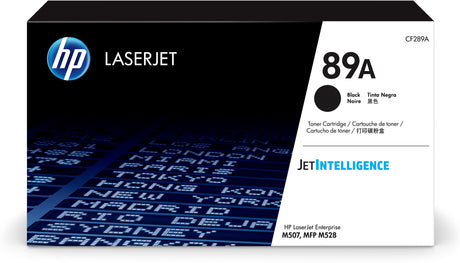 HP 89A Cartouche de toner noire authentique (CF289A)