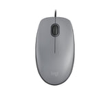 Souris filaire Logitech M110 Silent (Gris)