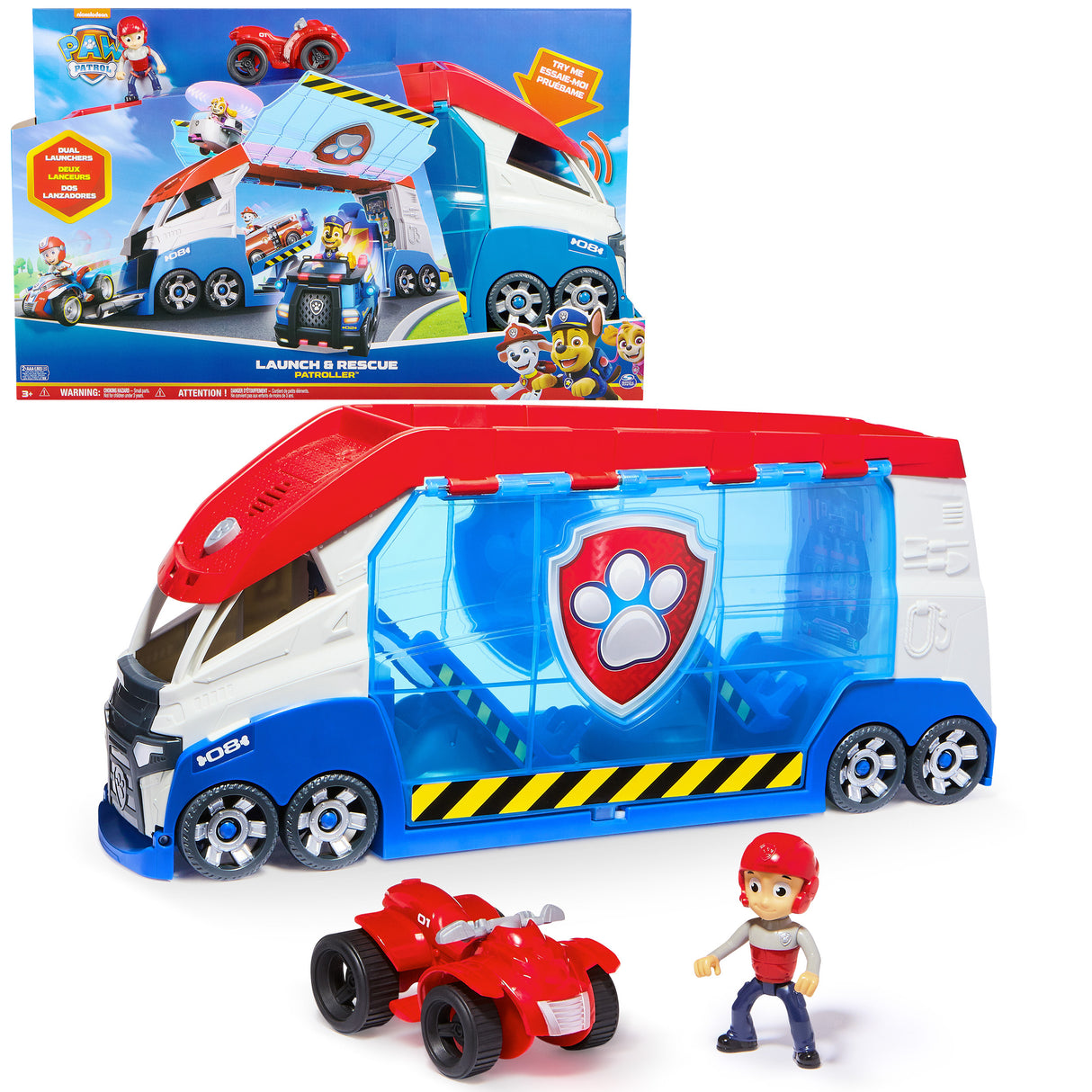 SPIN MASTER CAMION PAT' PATROUILLEUR 3.0 La Pat' Patrouille