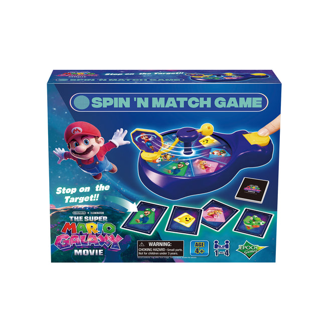 The Super Mario Bros. Movie 2 Spinning Galaxy - Jeu d'action et de réflexion - MARIO - 1 a 2 joueurs - Des 4 ans