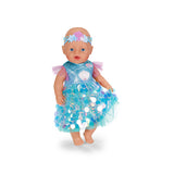 Robe sirene pour poupon - BABY BORN - Accessoire vendu sans le poupon - Taille 43 cm - Des 3 ans