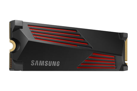 SAMSUNG - 990 PRO avec dissipateur- SSD Interne - 4 To - NVMe M.2 PCIe 4.0x4 - Vitesse lecture jusqu'a 7 450 Mo/s