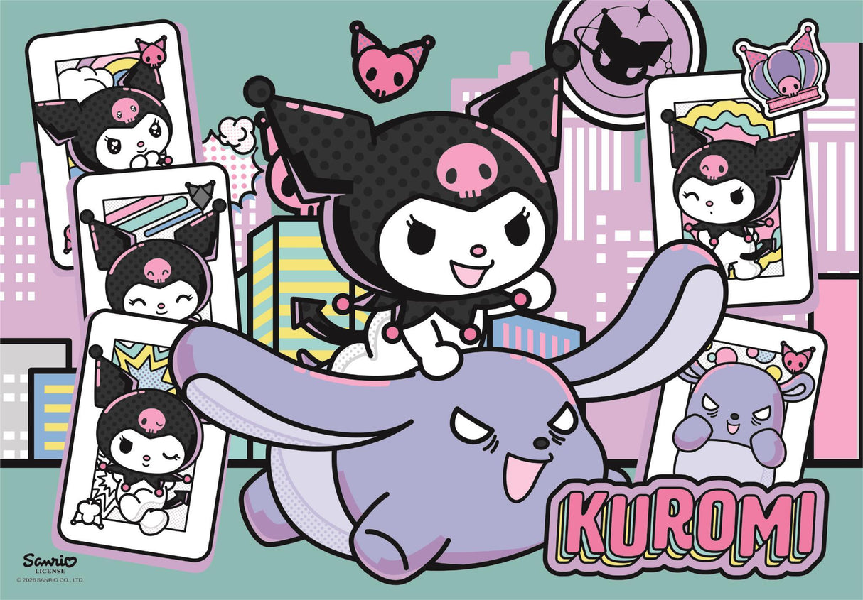 Puzzle 104 pieces -  Clementoni - Kuromi - Puzzle Enfant - Des 6 ans - Pieces Super