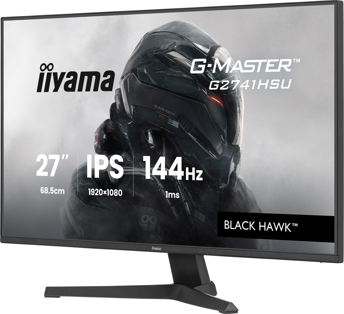 Ecran PC Gamer - IIYAMA -  27 - 144Hz - Dalle IPS - 1ms - G2741HSU-B1