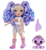 Rainbow High Littles - Poupée 15cm + animal de compagnie - Violet - Des 4ans