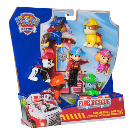 Figurines Pat Patrouille Fire Rescue Multipack